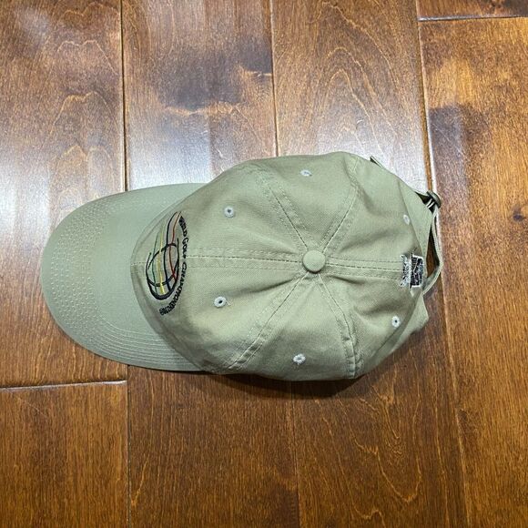 The Game Vintage World Golf Championship Tan Cotton Strapback Hat Men's One Size - Picture 4 of 8